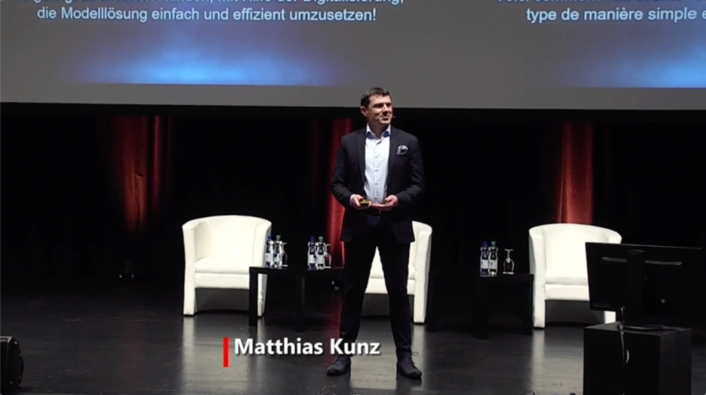 Auftritt von Matthias Kunz am nationalen Sicherheitskongress 2021